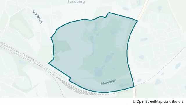 Kartendarstellung des Gebiets Sünderup-West in Flensburg