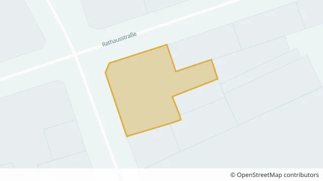 Kartendarstellung der Fläche Kanzlei am Holm